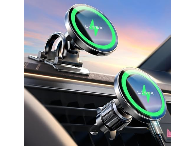 Carregador de montagem para carro MagSafe de 15 W