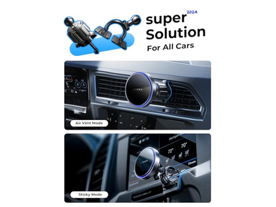 Carregador de montagem para carro MagSafe de 15 W
