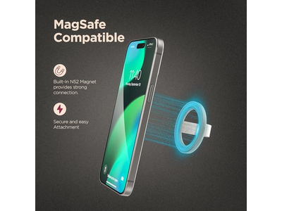 Suporte de aperto de telefone magnético com anel de laço de dedo de silicone