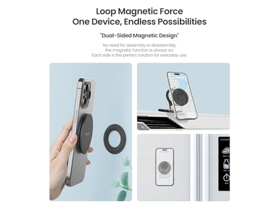 Suporte de aperto de telefone magnético compatível com MagSafe