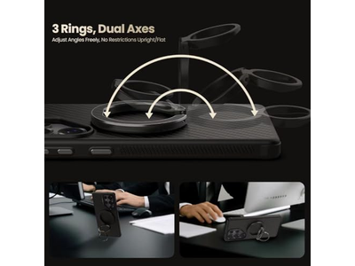 Telefone MagSafe Suporte de anel de aperto para ímã de lado duplo