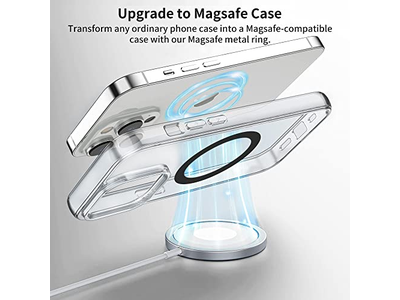 Anéis de Metal universal compatíveis com adesivo MagSafe