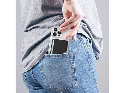 iPhone Carteira MagSafe Acessórios - detém 1-3 cartões - resistente a riscos