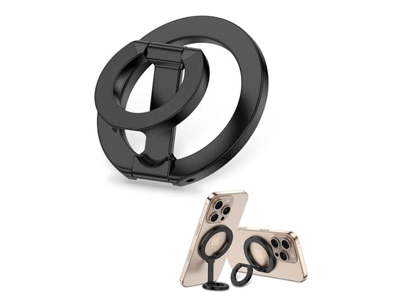 Suporte de aperto de telefone magnético com alça ajustável Suporte de apoio para Smartpho