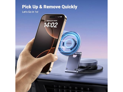 Suporte de telefone magnético Dashboard Carro Cellphone Suporte