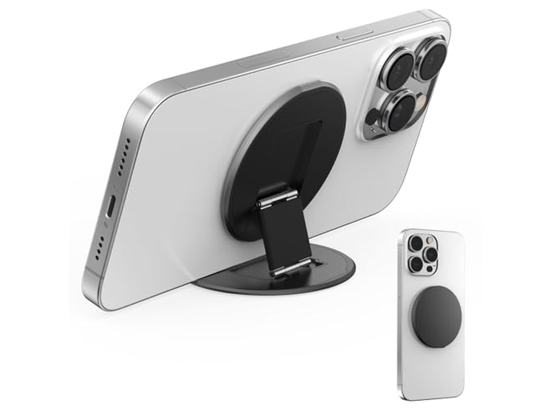 Suporte magnético telefone anel e Suporte de apoio compatível com MagSafe