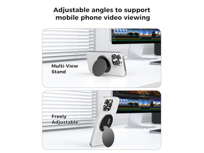 Suporte magnético telefone anel e Suporte de apoio compatível com MagSafe