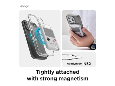 Carteira magnética titular para dois cartões compatíveis com MagSafe