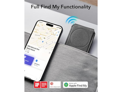 Carteira magnética para iPhone com Encontrar Minha Funcionalidade e S ajustável