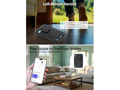Carteira magnética para iPhone Funciona com Encontrar Meu Suporte ajustável 9 Ca