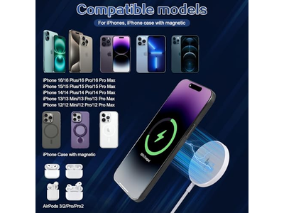 Carregador magnético sem fio para iPhone sem fio