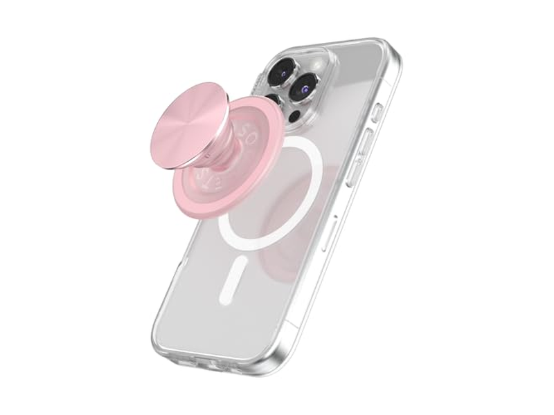MagSafe telefone Apoio com Suporte de apoio e Swappable Top Dusty Rose