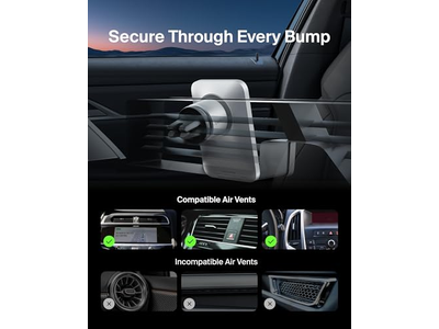 MagSafe Vent Suporte Pro MagSafe iPhone montagem para o carro