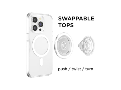 Aperto do telefone para MagSafe com Suporte de apoio e seguro Apoio - Limpar