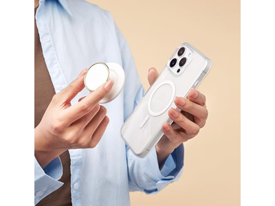 Aperto do telefone com Suporte de apoio e suporte magnético para casos MagSafe