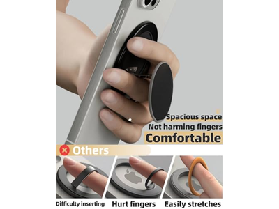 Magnético Ultra-Thin Suporte do anel multi-angle do aperto do telefone Suporte 360degree Ro