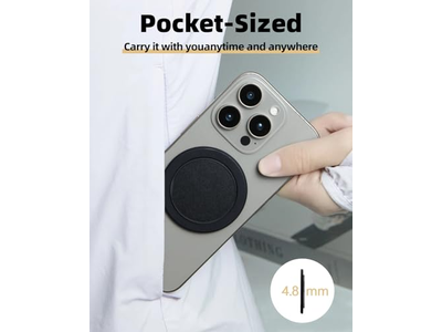 Ultra-Thin MagSafe Suporte do anel multi-angle do aperto do telefone com 360o